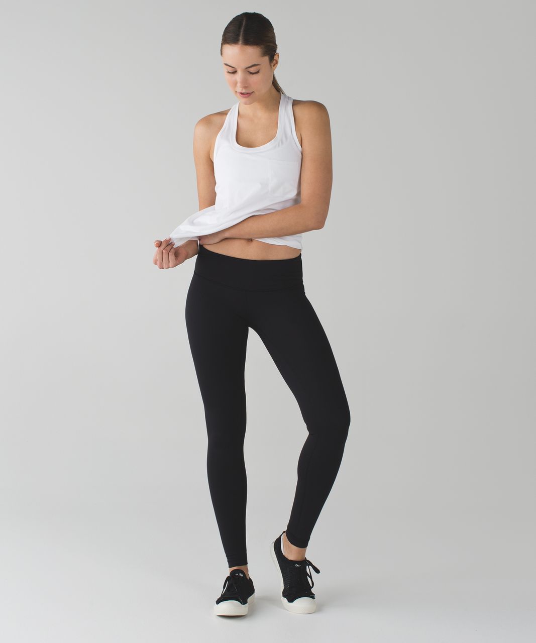 Lululemon Women's Wunder Under Stretchy Fitness Pants - High Rise