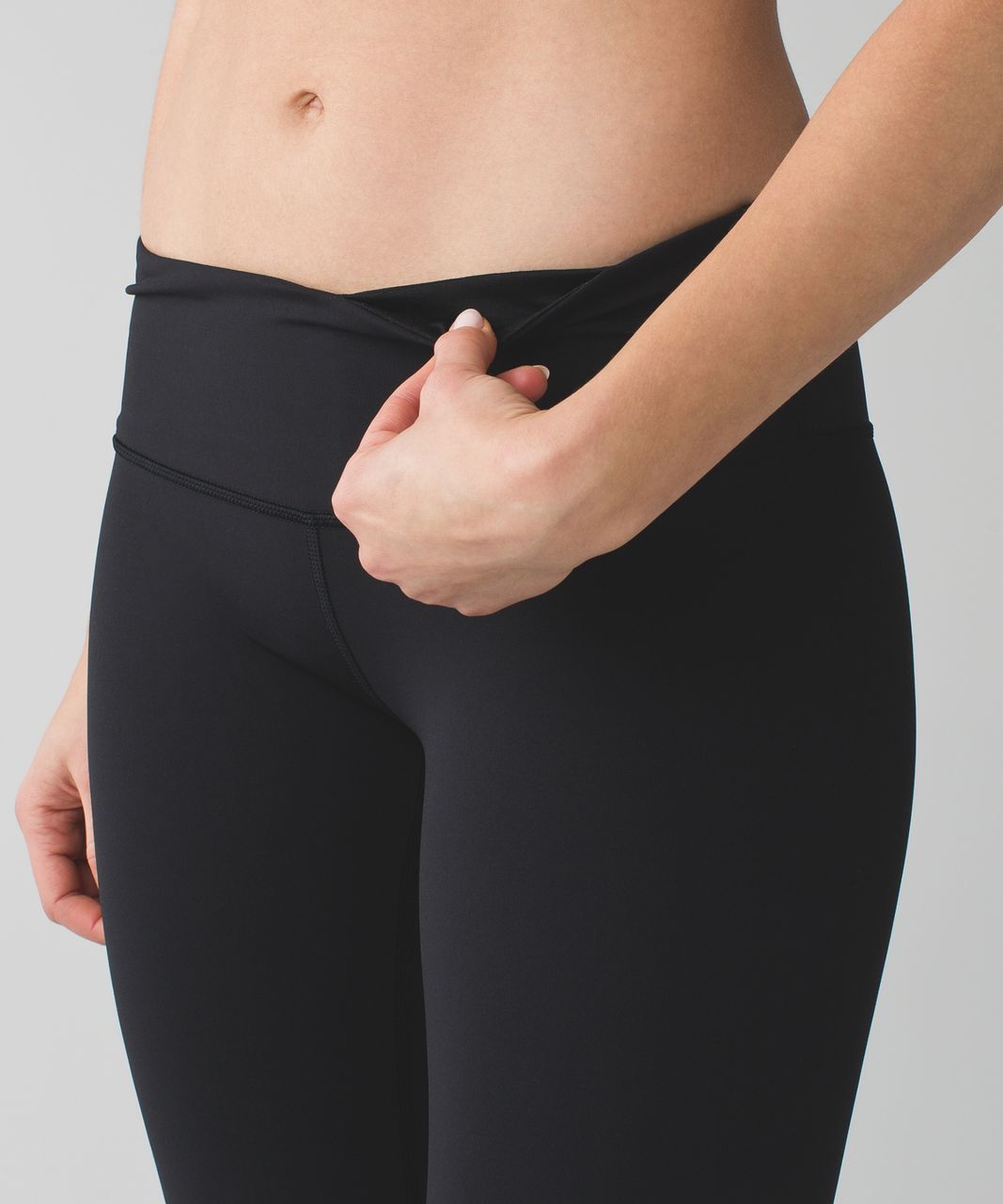 Lululemon Wunder Under Pant III - Heathered Slate - lulu fanatics