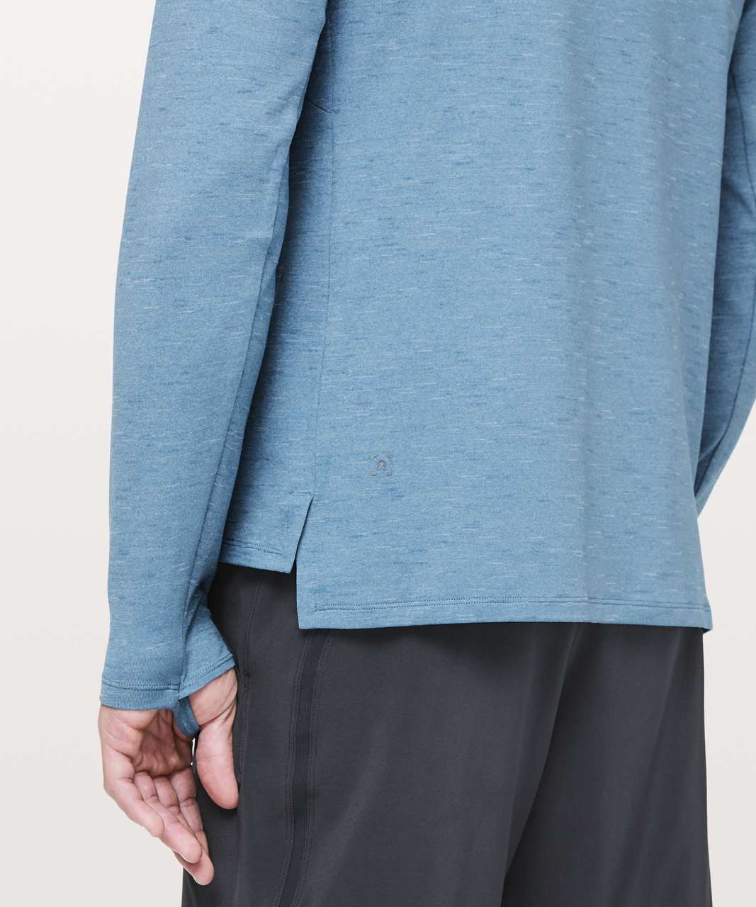 Lululemon Out Of Bounds Hoodie - Heathered Utility Blue - lulu fanatics