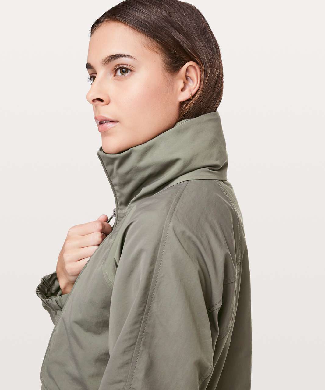 Lululemon Always Effortless Jacket - Grey Sage - lulu fanatics