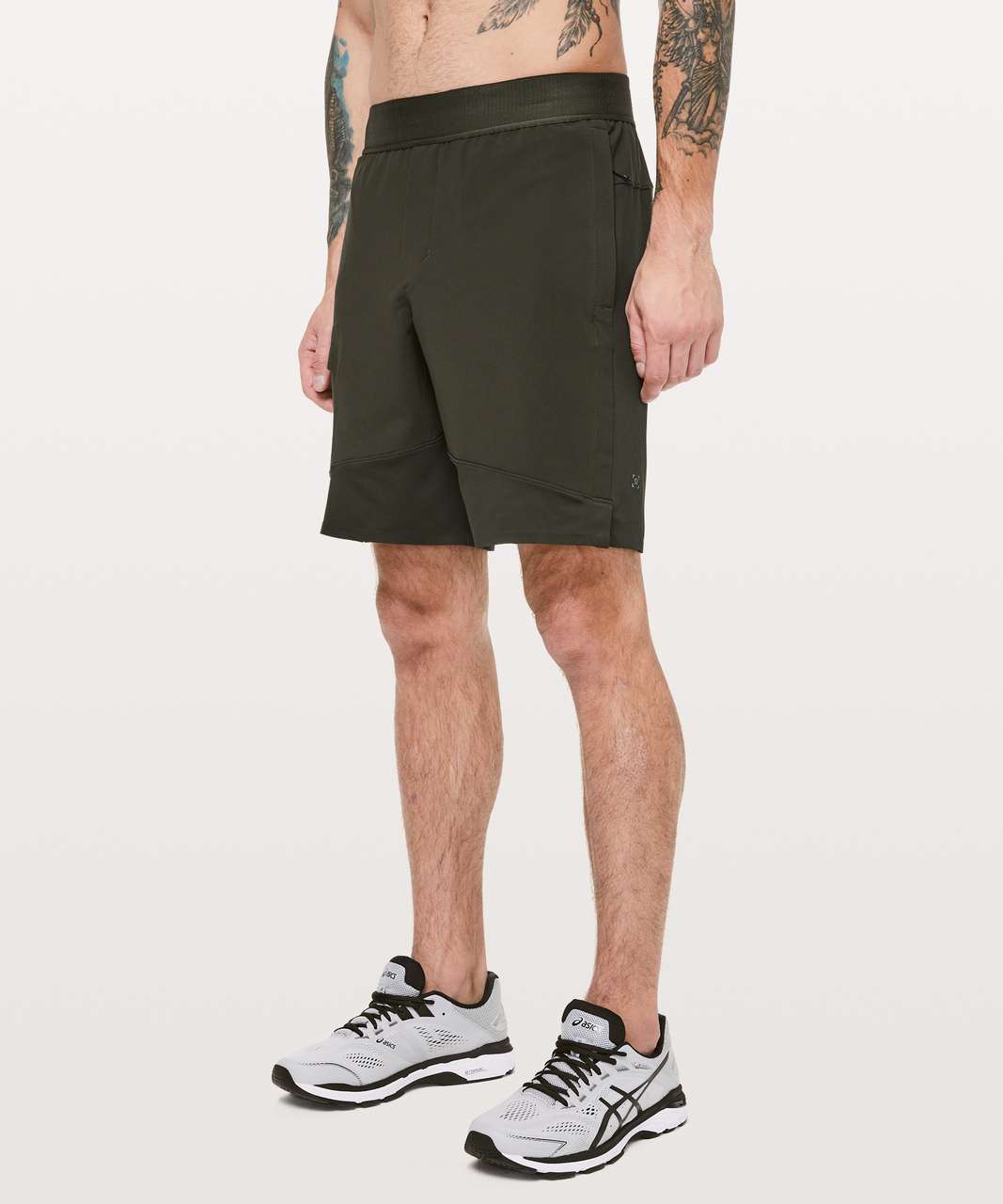 Lululemon Cross Challenger Short *9" - Dark Olive