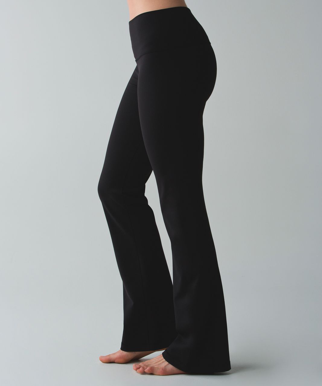 LULULEMON GROOVE PANT Flare Super High Rise Black Size 8 $70.00