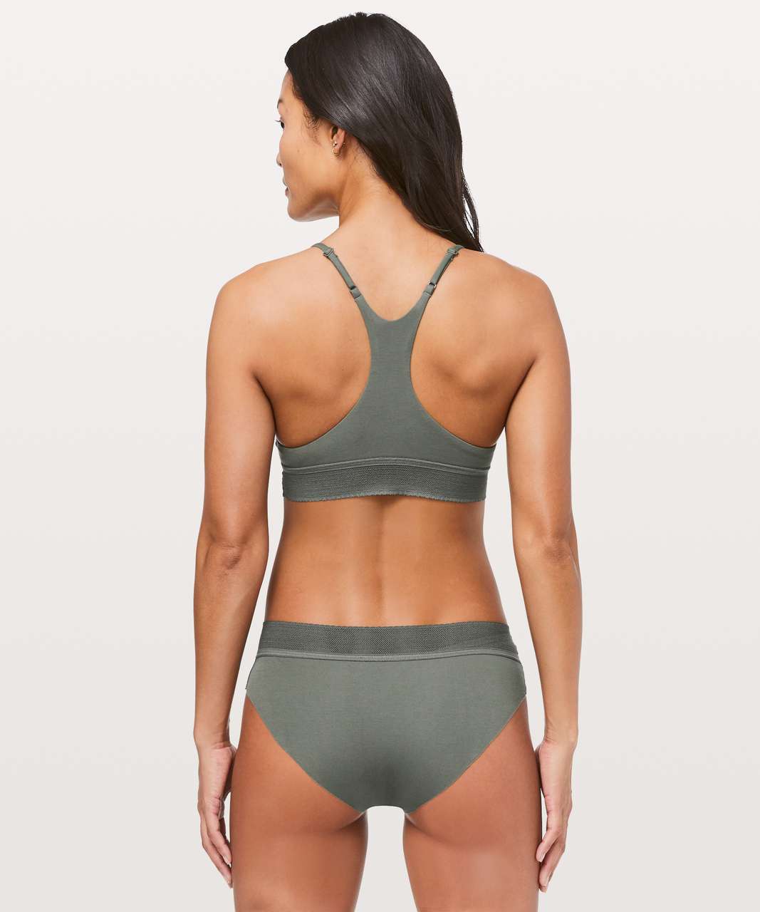 Lululemon Ever Essentials Bralette - Grey Sage