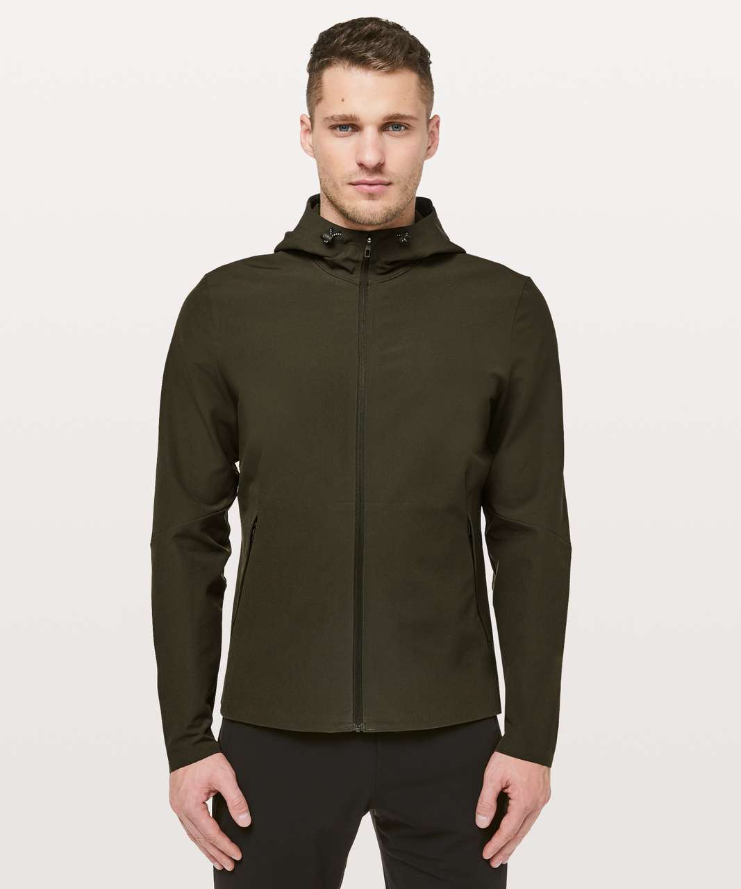 Lululemon Warp Lite Jacket - Dark Olive - lulu fanatics