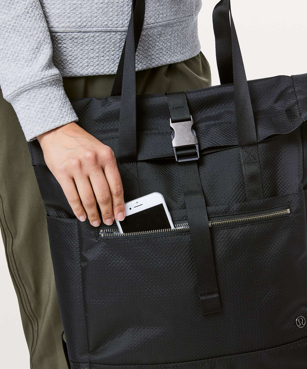 Lululemon One Trek Mind Tote - Black