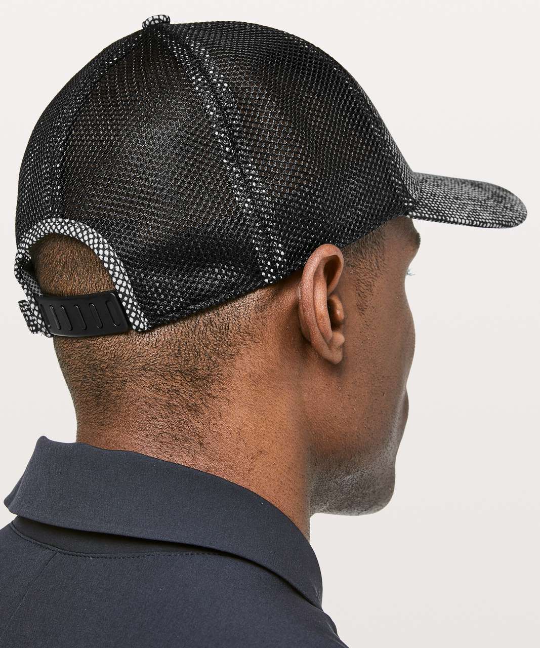 Lululemon Commission Hat - Cubed Ice Grey Black / Black