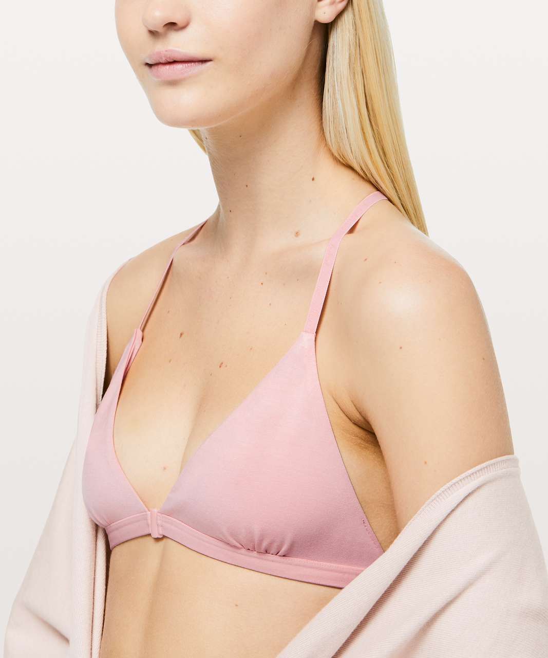 Lululemon Simply There Triangle Bralette - Faint Coral