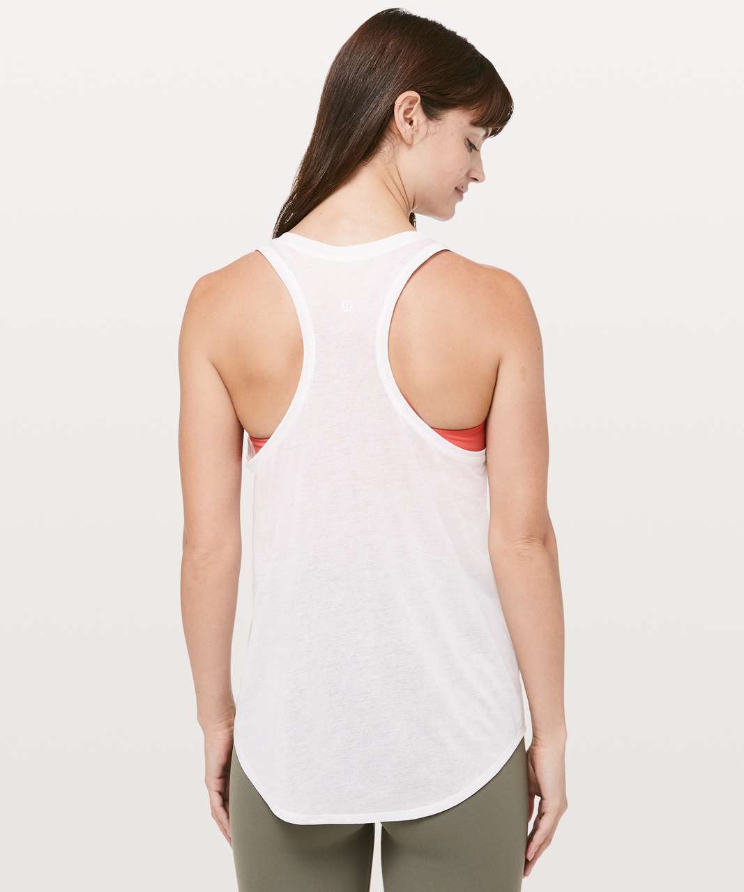 lululemon white tank