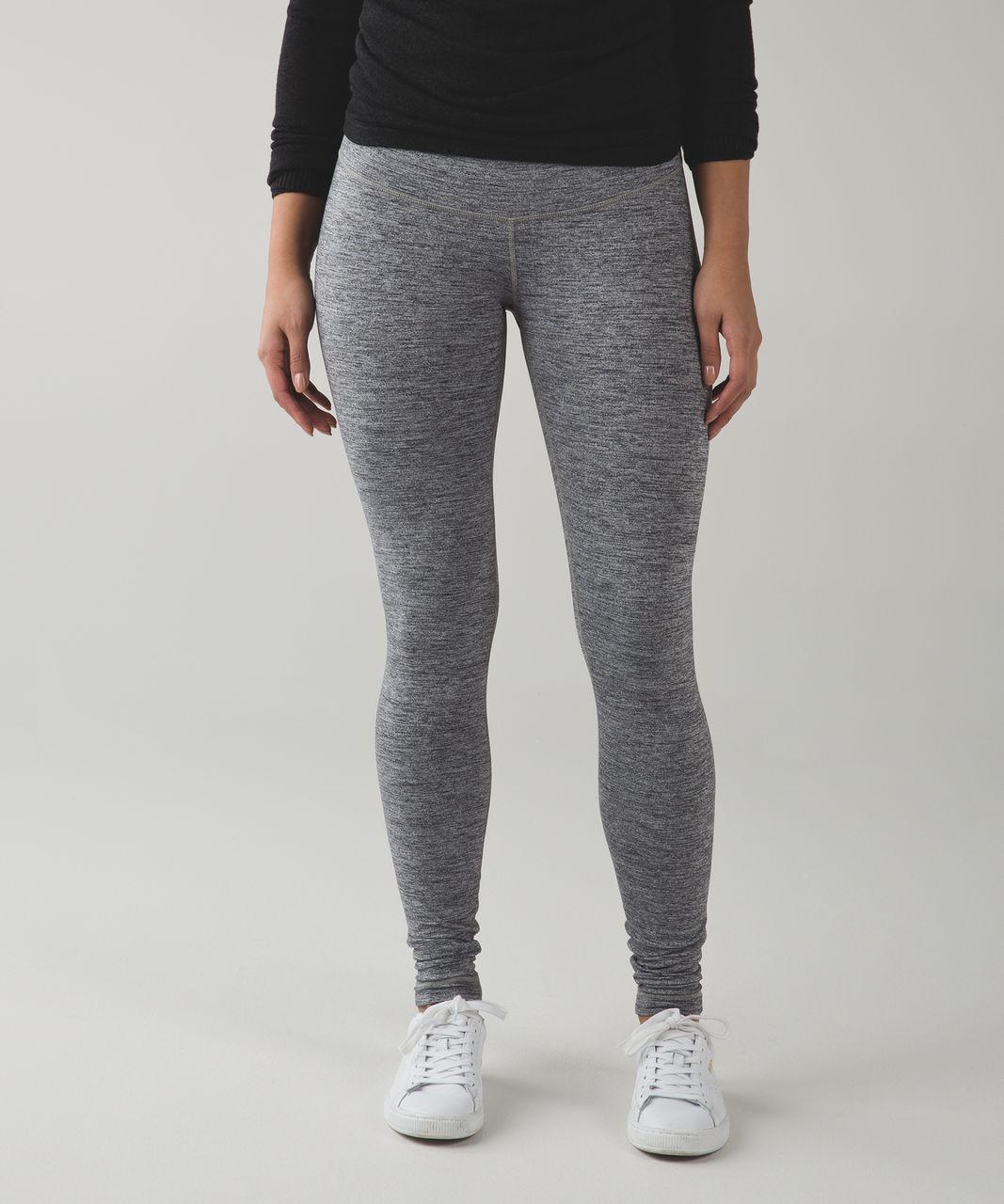 Lululemon Wunder Under High-Rise Leggings in Ombré Space Dye Black Deep  Coal - 6