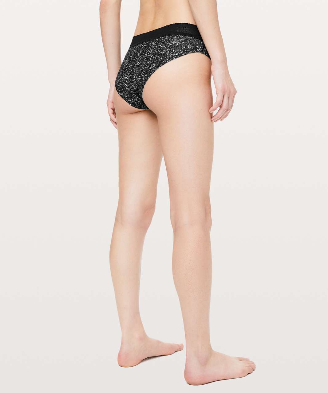 Lululemon Ever Essentials Bikini - Diffuse Starlight Black  / Black