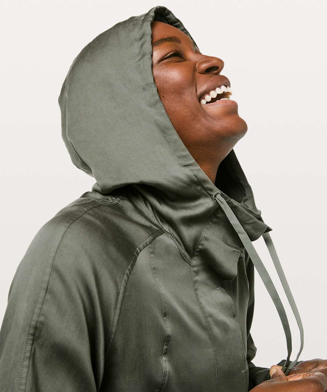 Lululemon City Stroll Jacket - Grey Sage