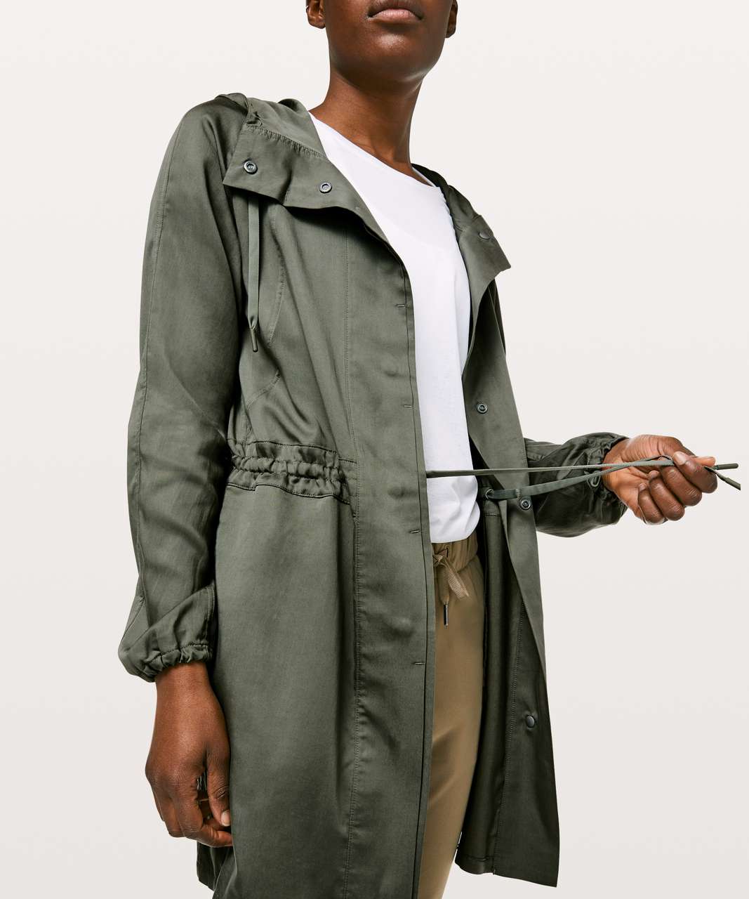 Lululemon City Stroll Jacket - Grey Sage