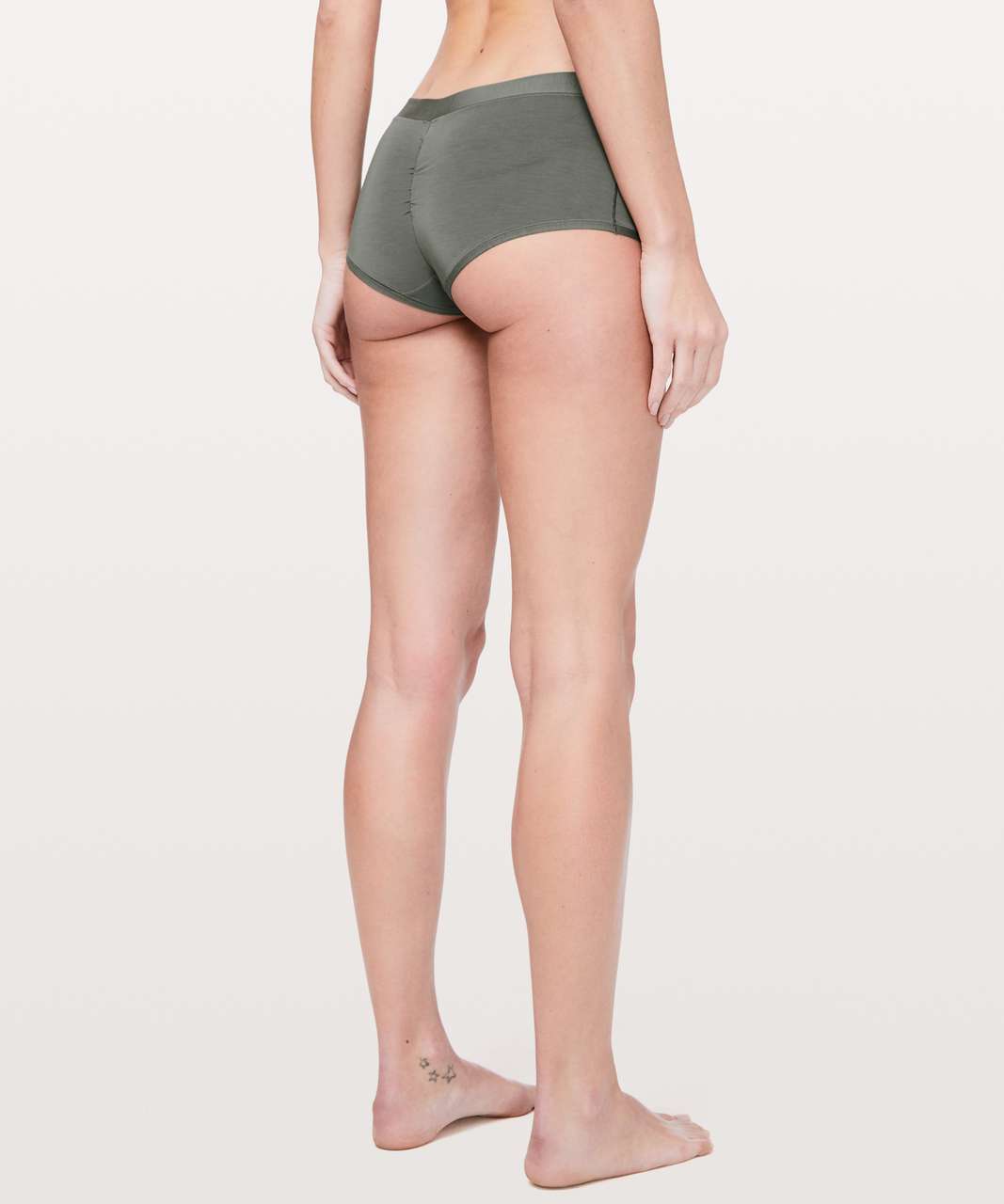 Lululemon Simply There Boyshort - Grey Sage (First Release)