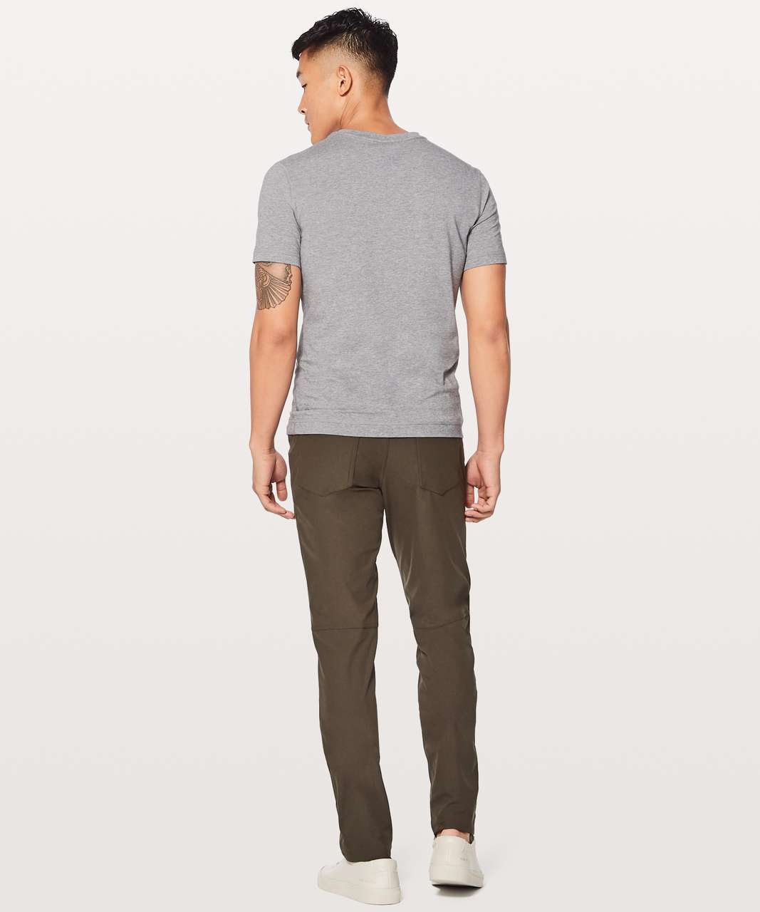 Lululemon 5 Year Basic V - Heathered Core Medium Grey