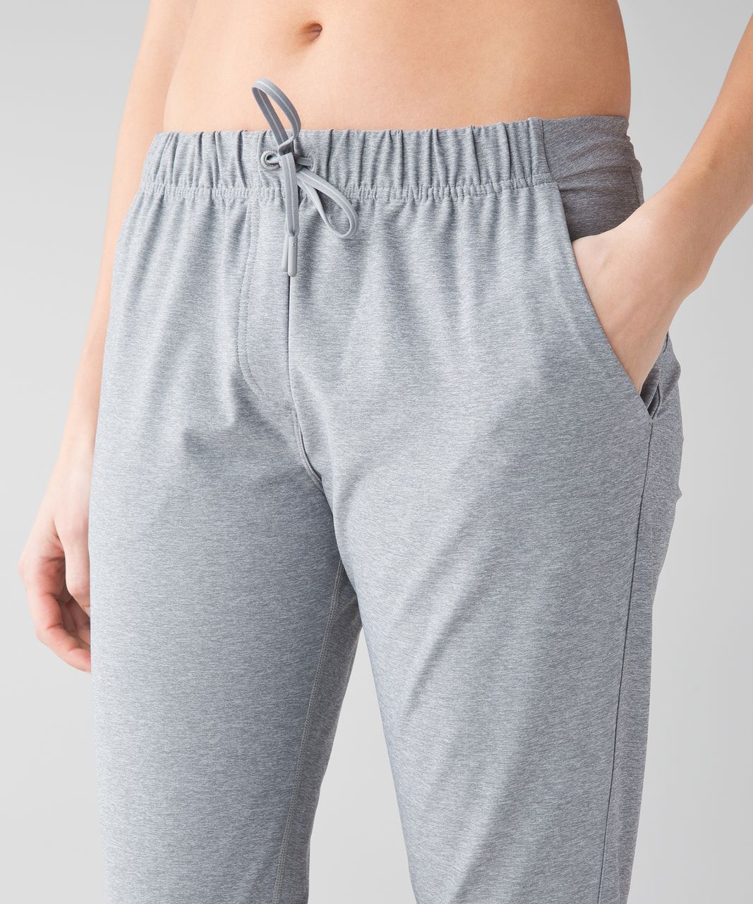 Lululemon Jet Crop (Slim) (Luon 19) - Heathered Herringbone