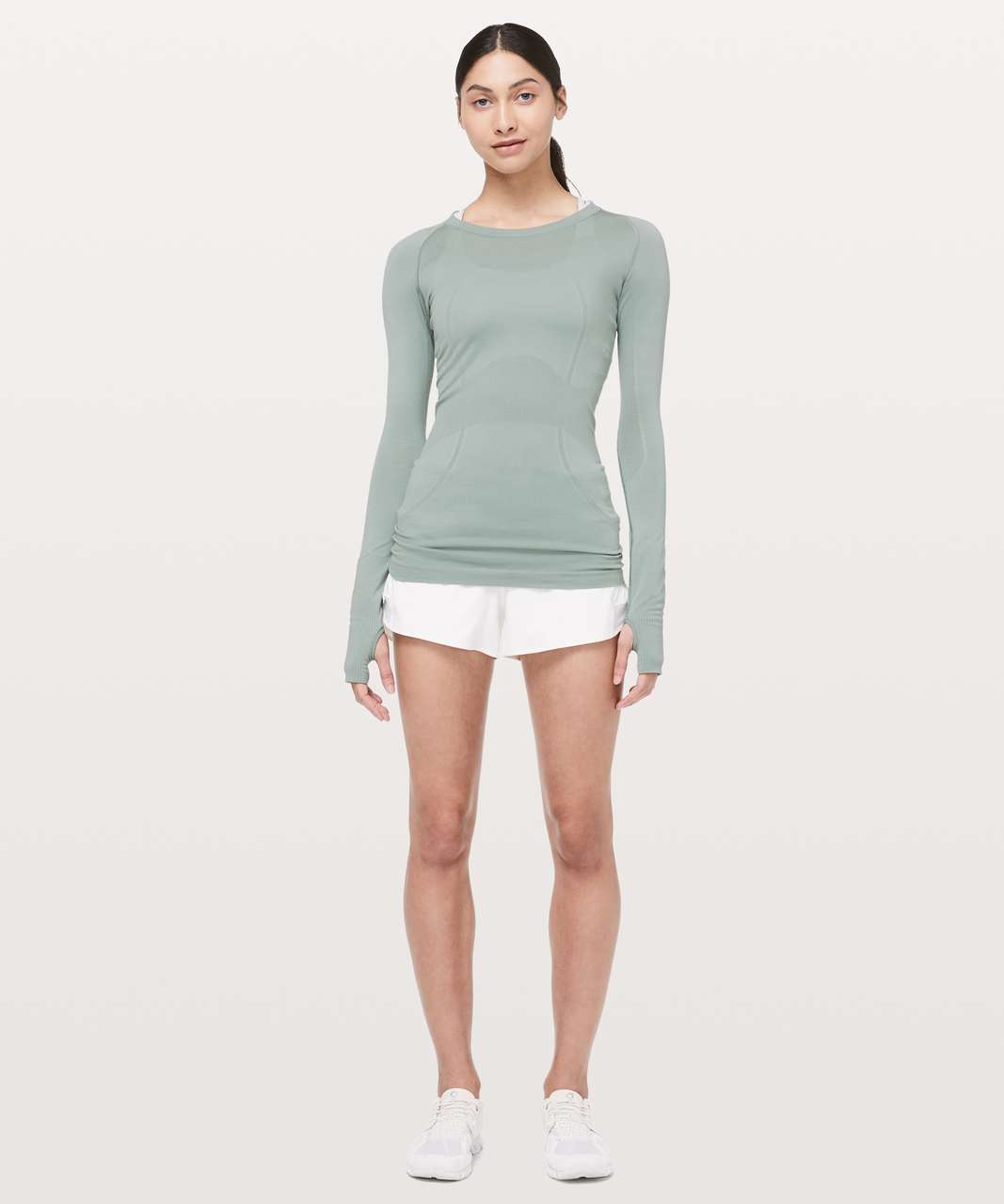 Lululemon Swiftly Tech Long Sleeve Crew - Palm Court / Palm Court