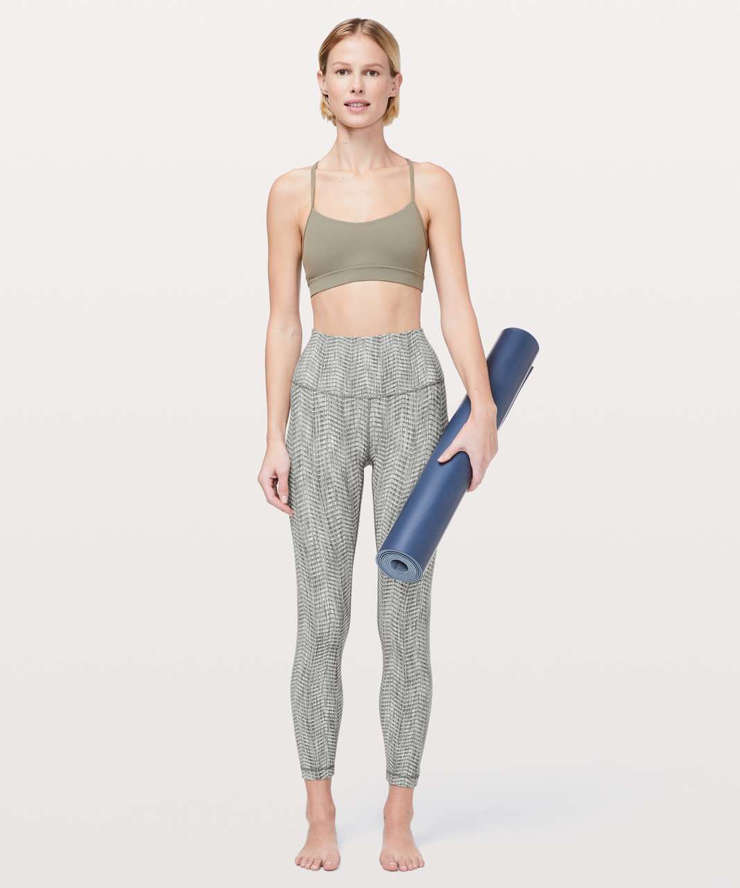 Lululemon Wunder Under High-Rise Tight 25 *Luxtreme - Grey Sage - lulu  fanatics