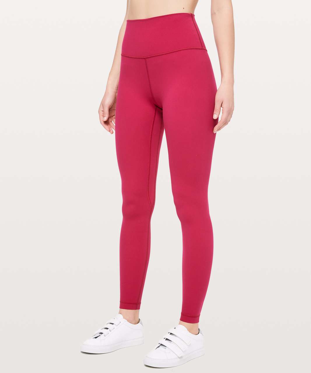 red lulu leggings