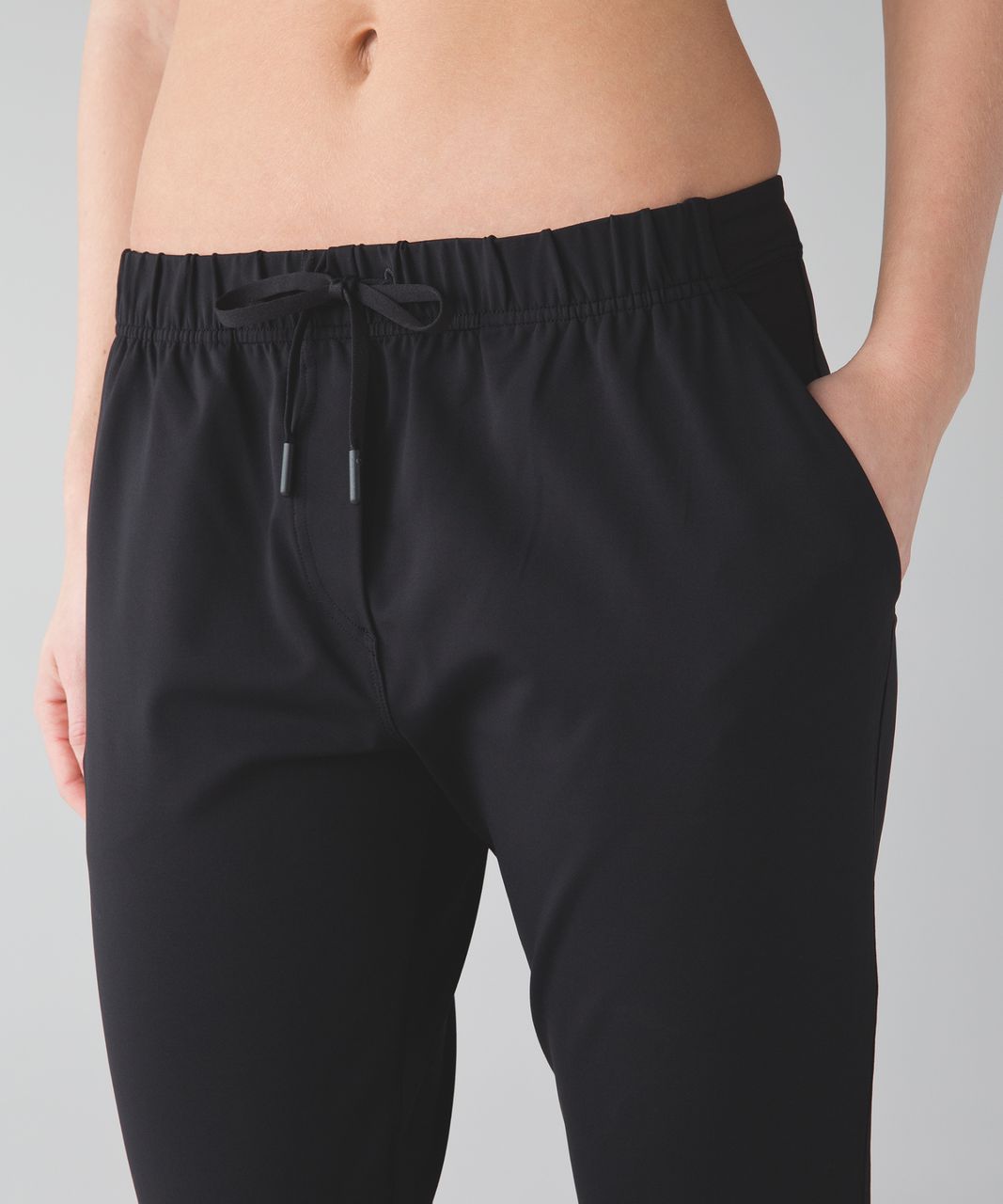 Lululemon Jet Crop (Slim) - Black - lulu fanatics