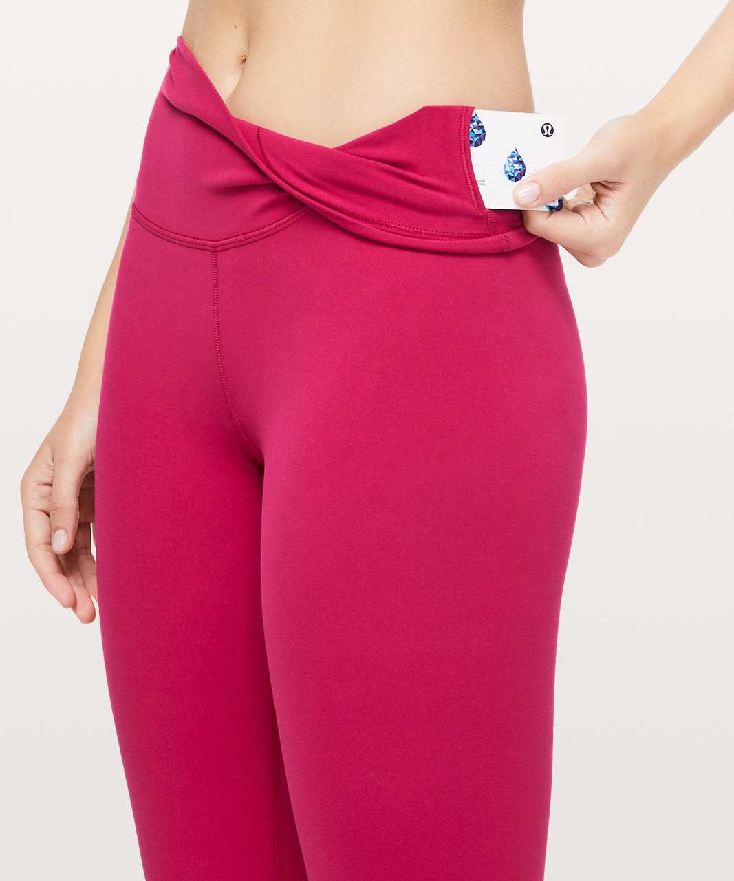 Lululemon Align Crop *21" - Ruby Red