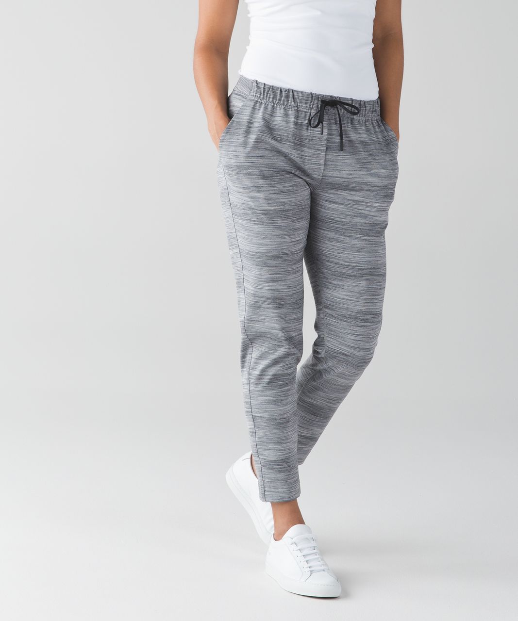 Lululemon Jet Pant - Power Luxtreme Suited Jacquard Black White