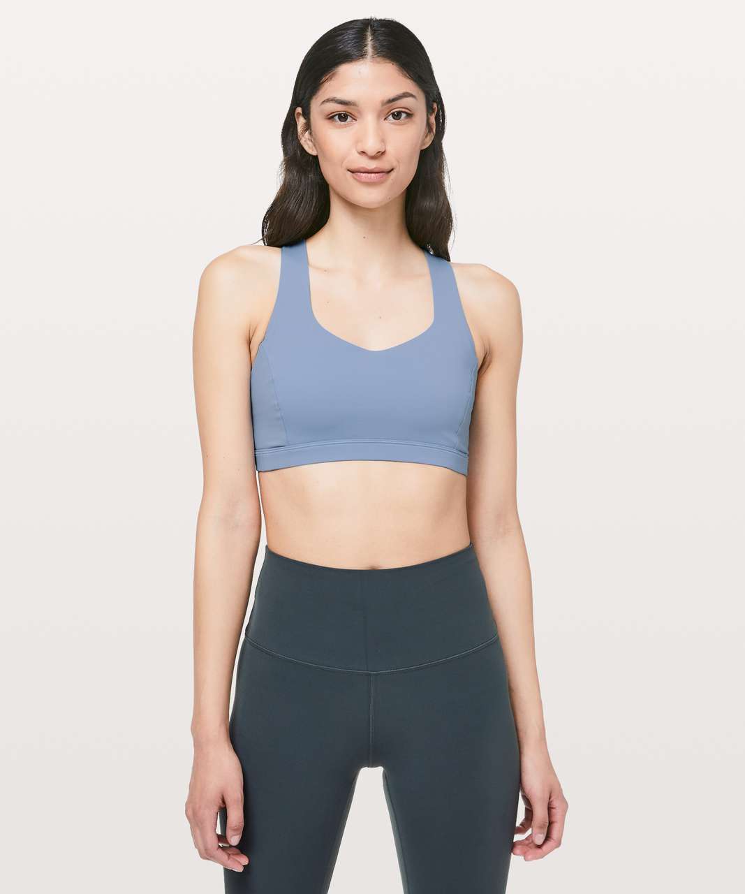 Lululemon Free To Be Serene Bra - Cascade Blue