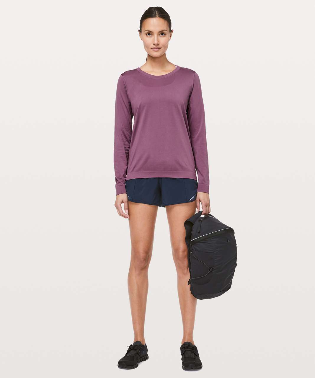 Lululemon Swiftly Tech Long Sleeve Shirt 2.0 *Race Length - Vintage Plum /  Vintage Plum - lulu fanatics