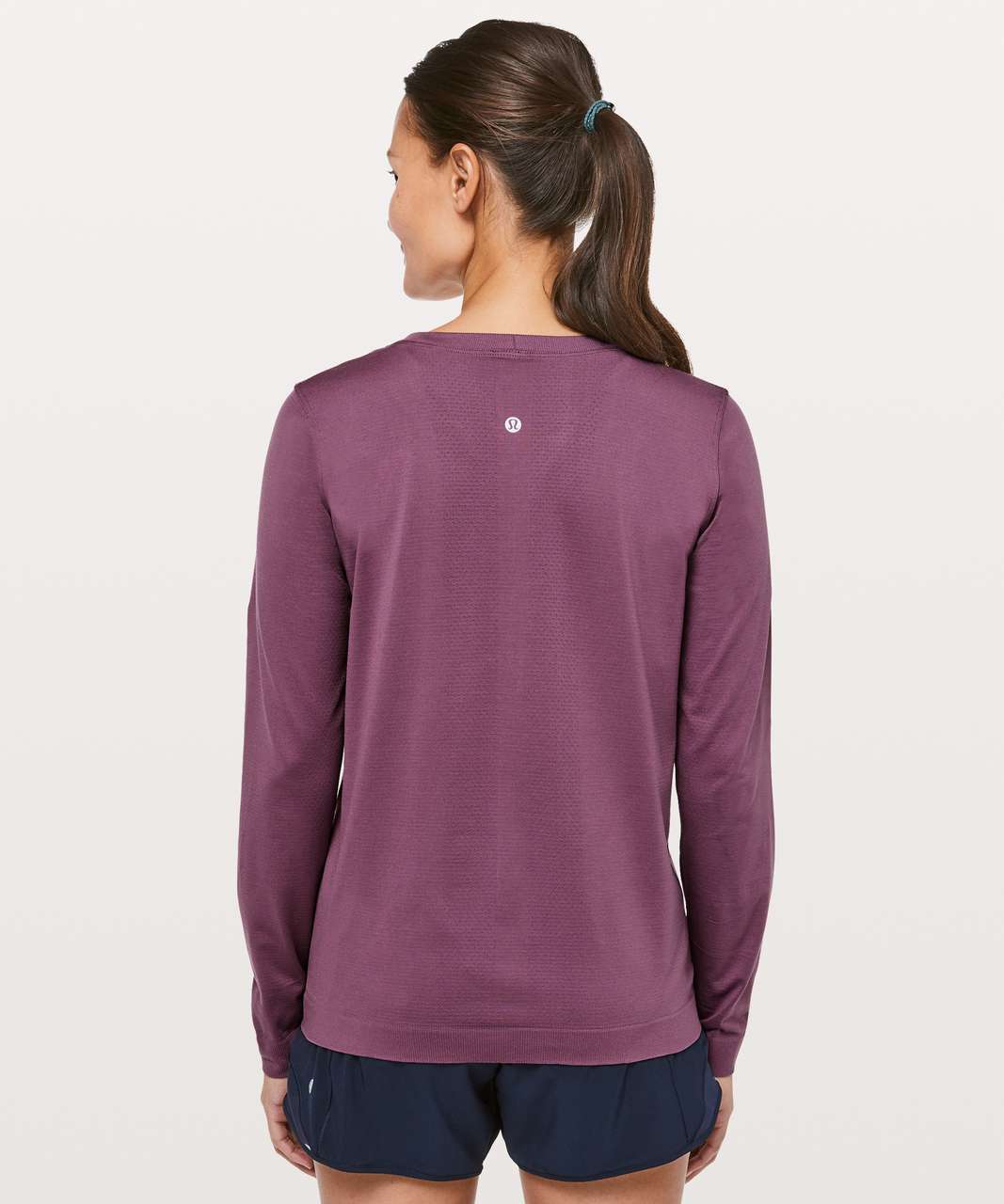 Lululemon Swiftly Tech Long Sleeve (Breeze) *Relaxed Fit - Vintage Plum / Vintage Plum