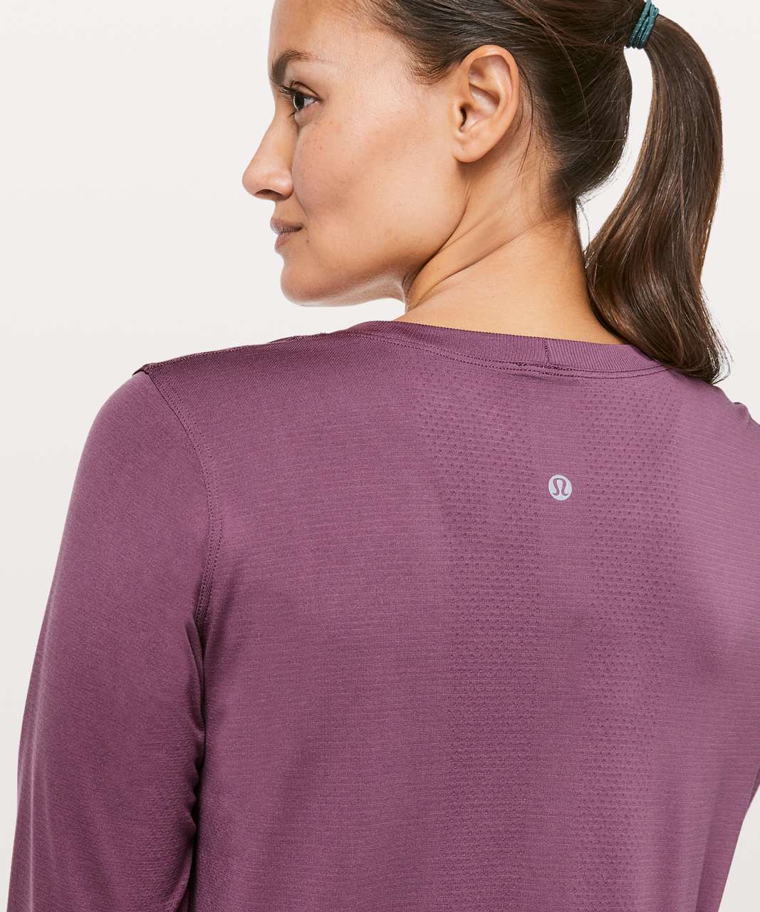 Lululemon Swiftly Tech Long Sleeve (Breeze) *Relaxed Fit - Vintage Plum / Vintage Plum