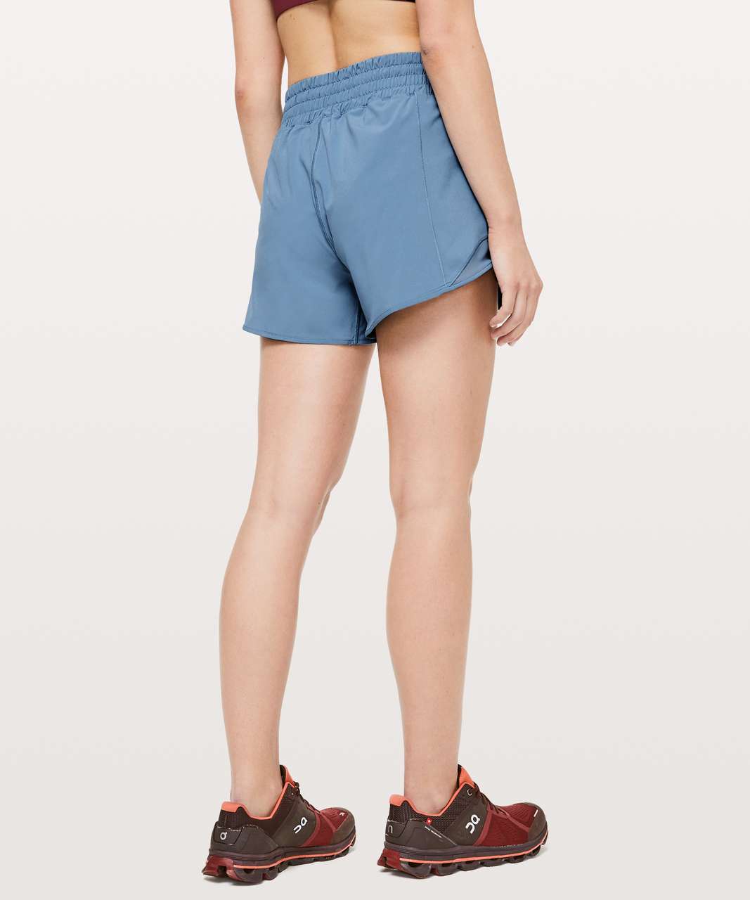 Lululemon Hotty Hot Short *High-Rise Long 4 - Utility Blue - lulu fanatics