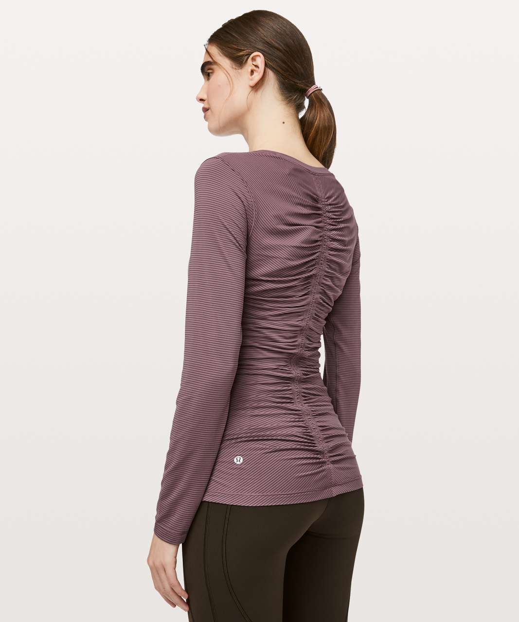 Lululemon Ruche Of Adrenaline Long Sleeve - Antique Bark