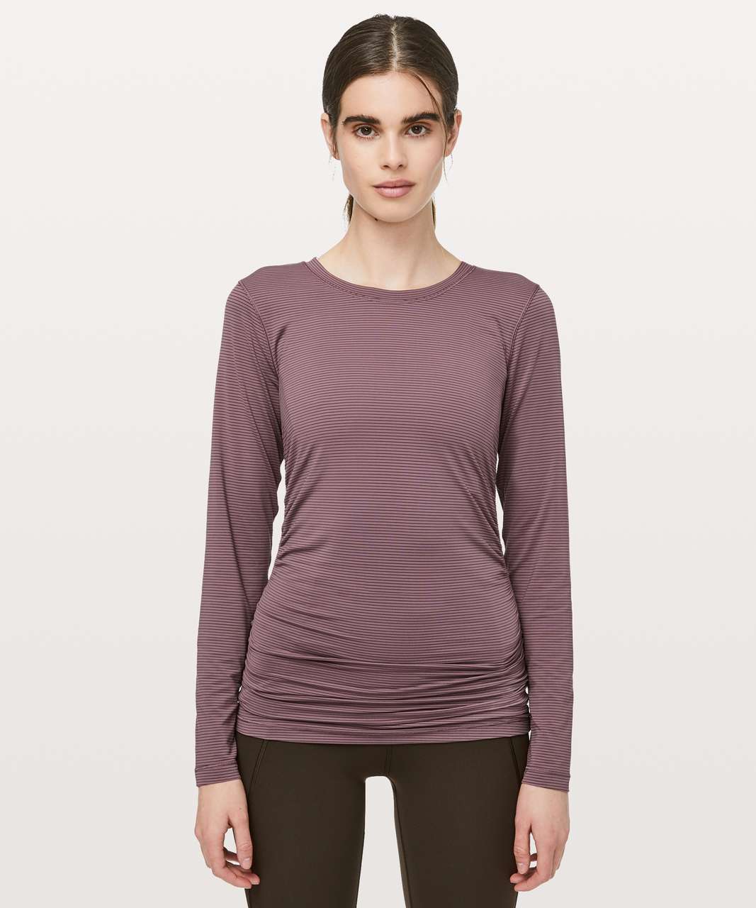 Lululemon Ruche Of Adrenaline Long Sleeve - Antique Bark