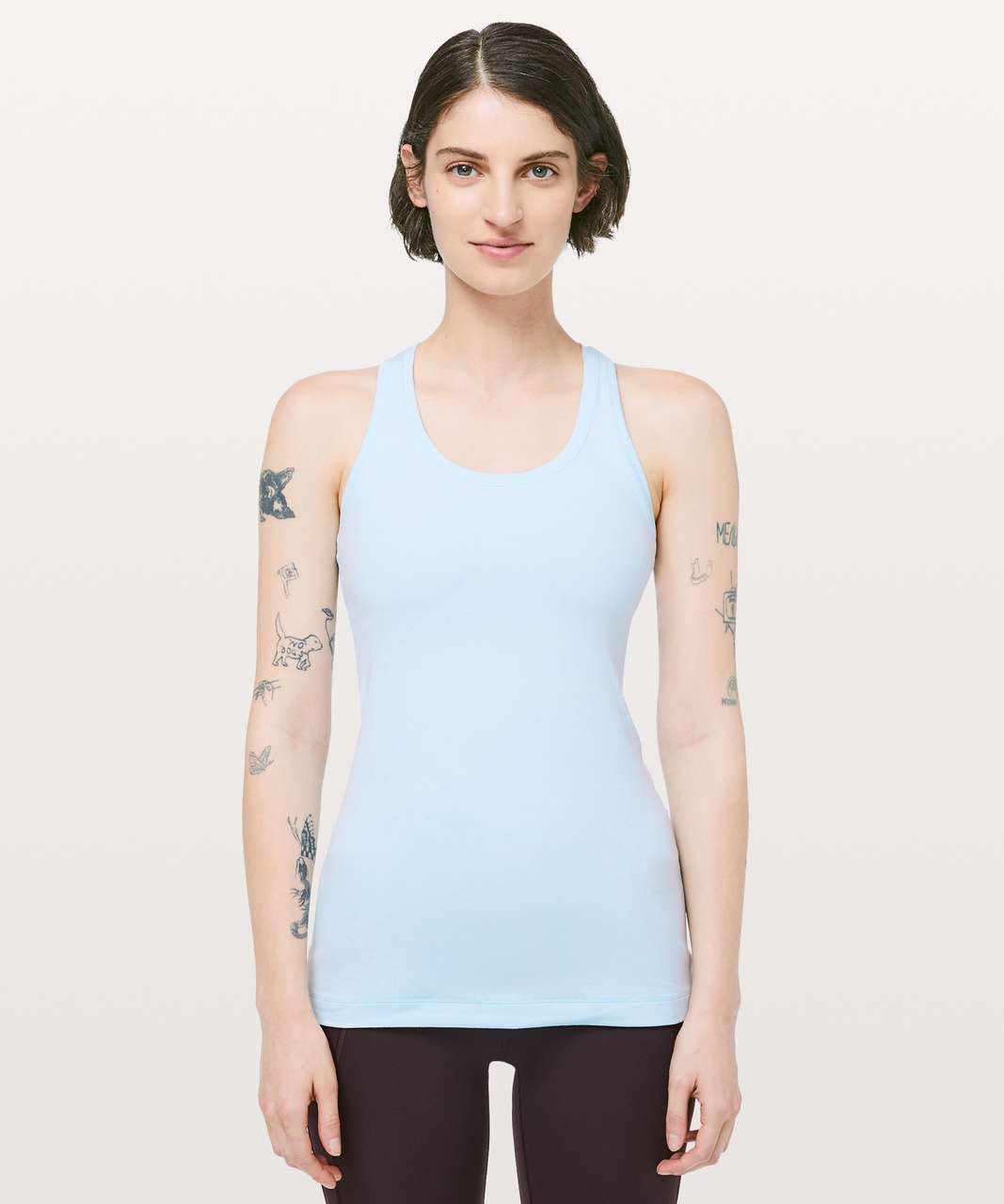 Lululemon Cool Racerback II *Nulu - Heathered Ice Milk