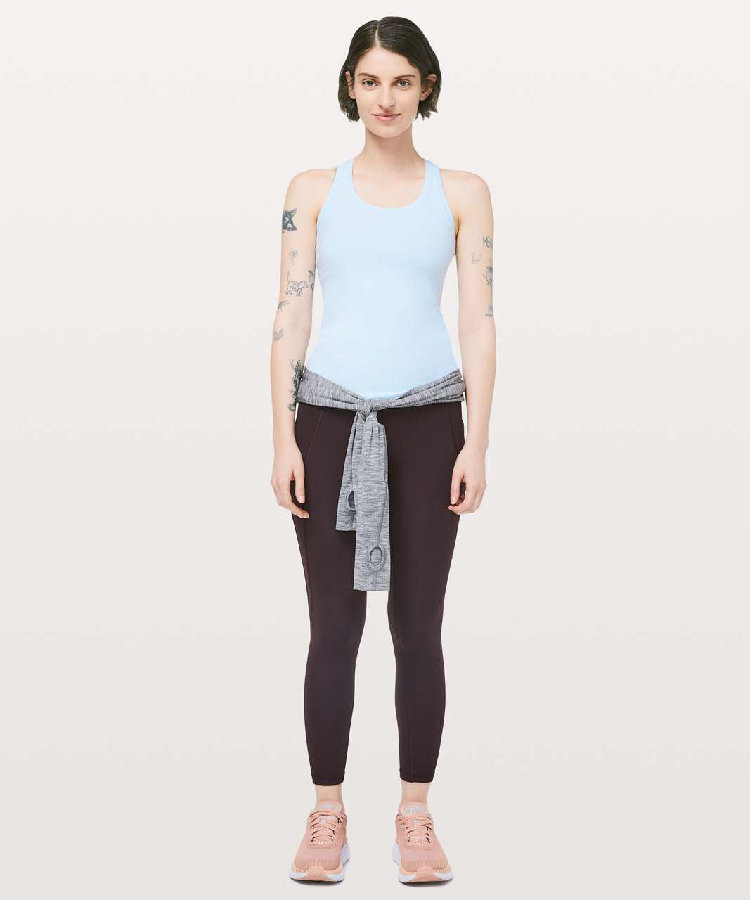 Lululemon Cool Racerback II *Nulu - Heathered Ice Milk