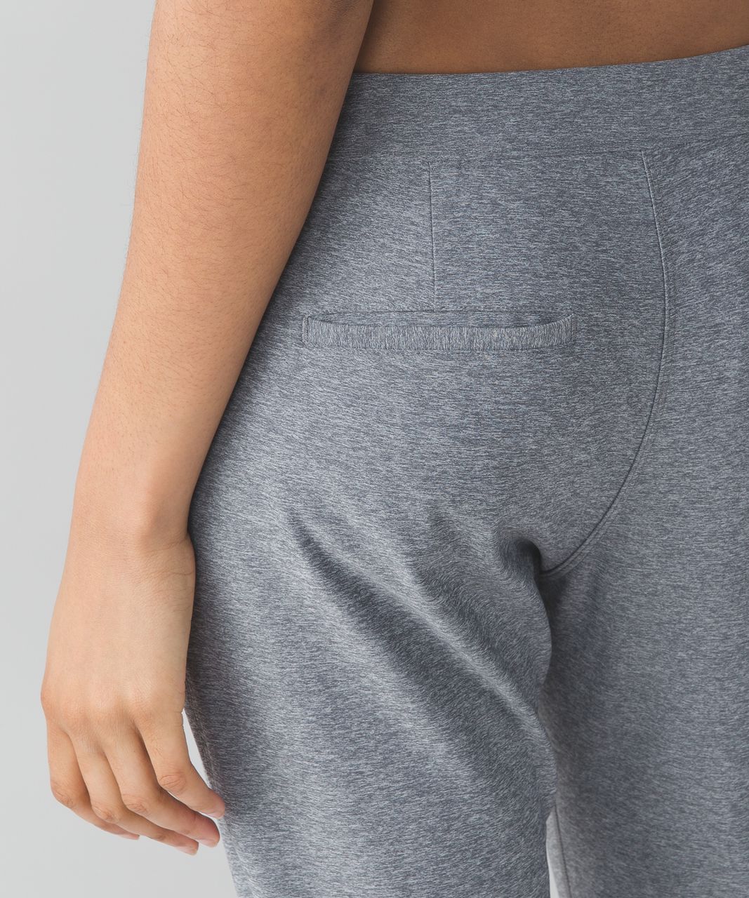 Lululemon Jet Crop (Slim) - Heathered Slate - lulu fanatics