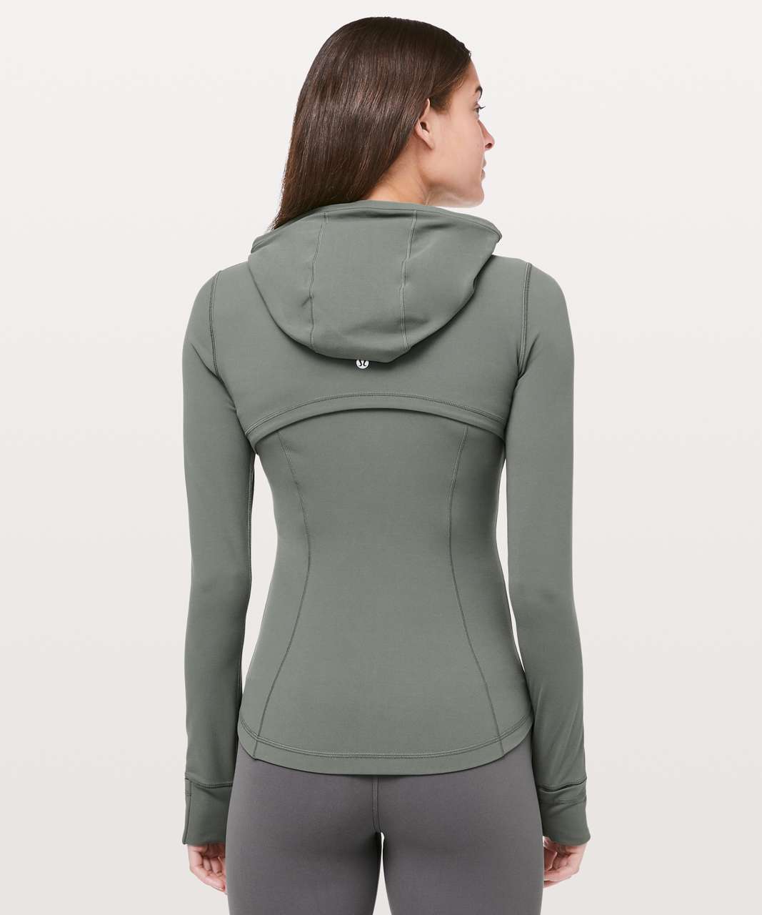 Lululemon Hooded Define Jacket Nulu Size 14 Delicate Mint DELM 76125