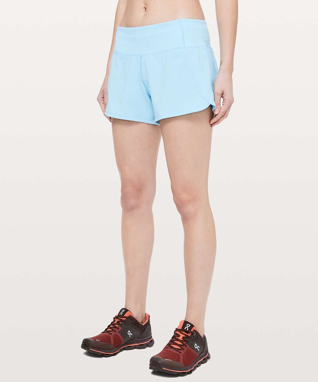 Lululemon Run Times Short II *4" - Hydra Blue