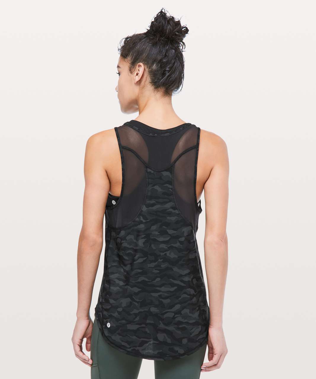 LULULEMON ALIGN TANK Crop Top BNWT UK8 US4 Wild Thing Camo Deep Coal Multi  Black £44.99 - PicClick UK