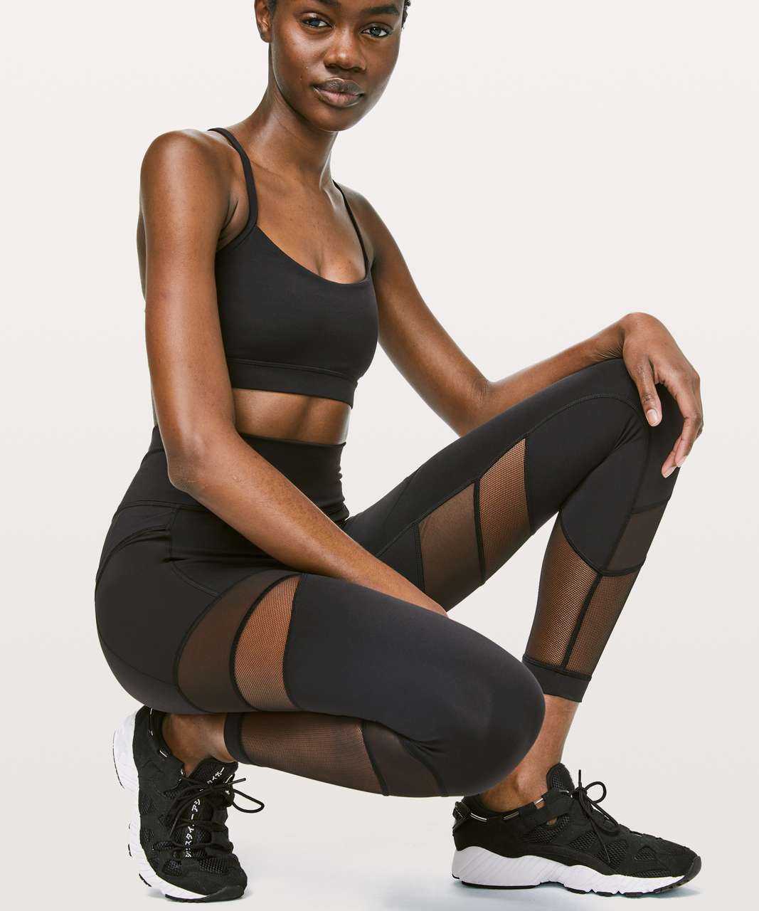 Lululemon Forget The Sweat Tight *25 - Black - lulu fanatics