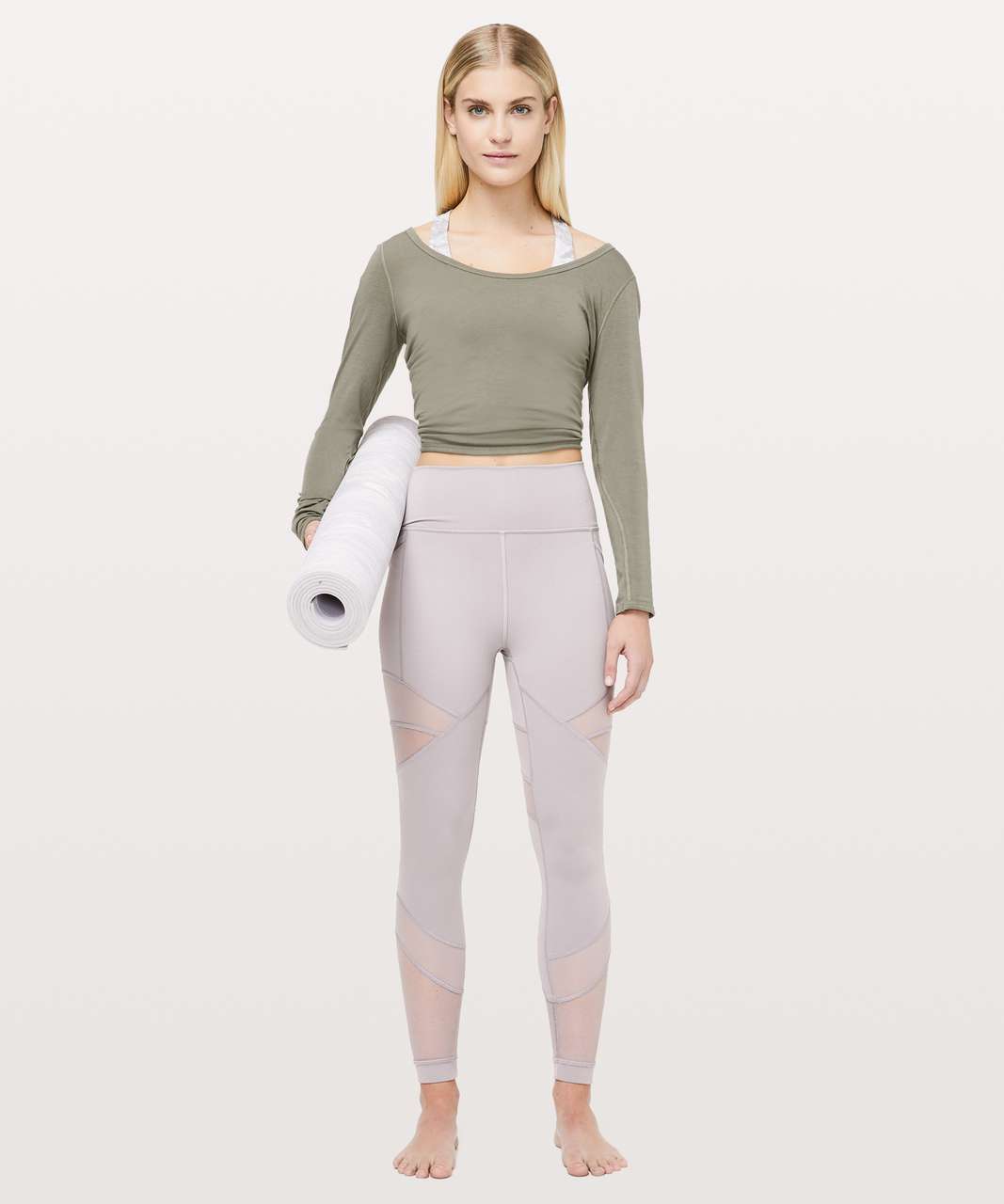 Lululemon Forget The Sweat Tight *25" - Dark Chrome