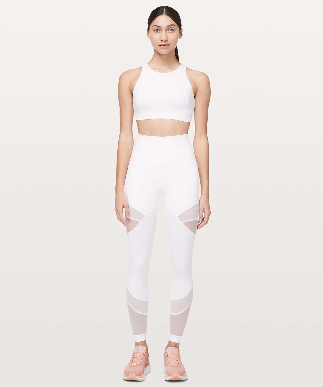 Lululemon Forget The Sweat Tight *25" - White