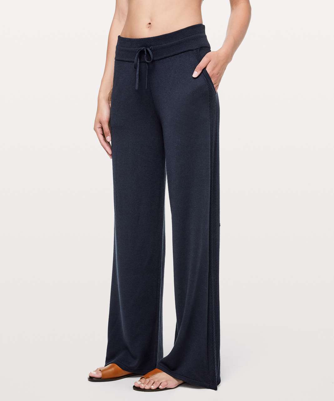 Lululemon In The Comfort Zone Pant True Navy lulu fanatics