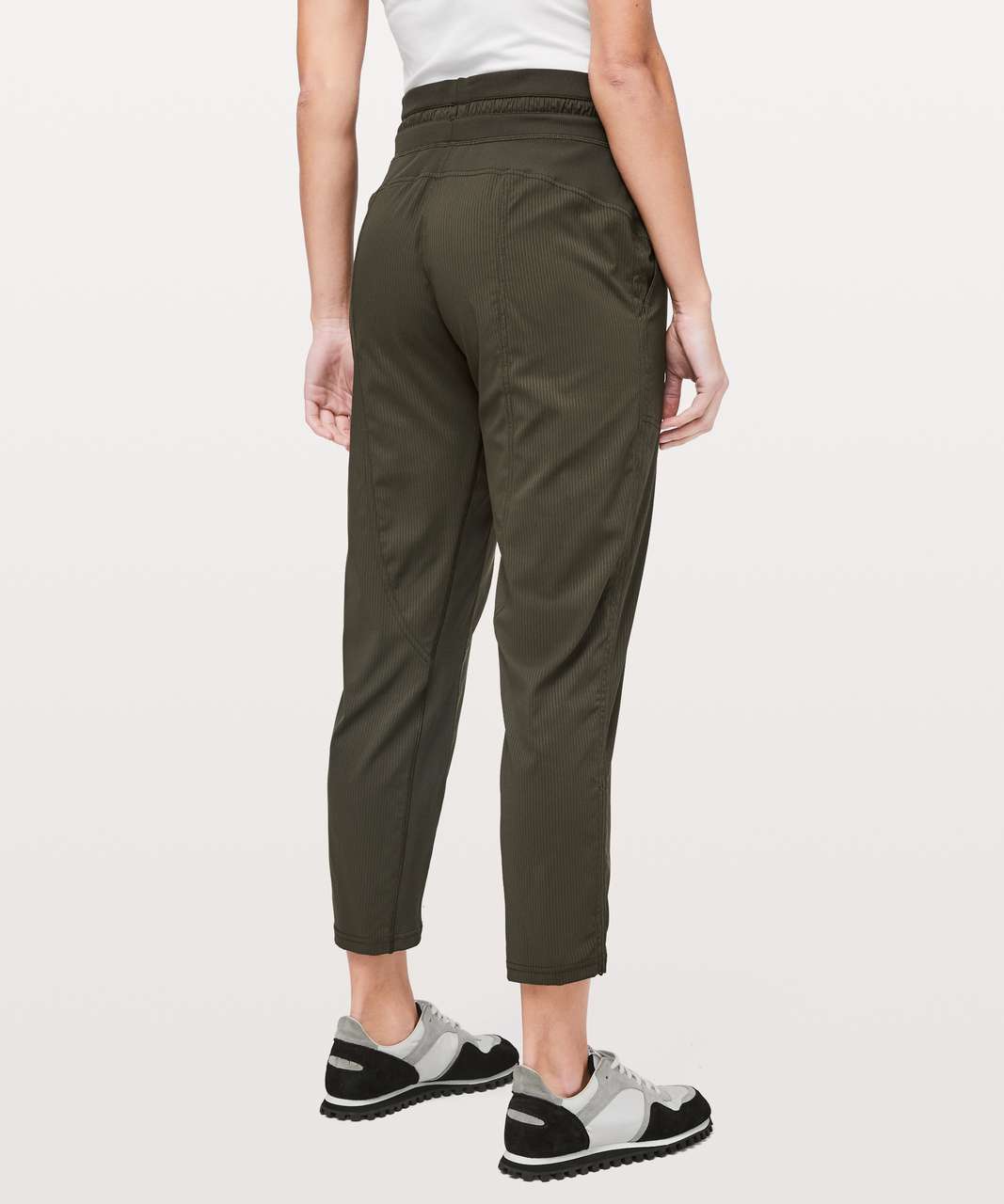 Lululemon Dance Studio Crop *25 - Dark Olive - lulu fanatics