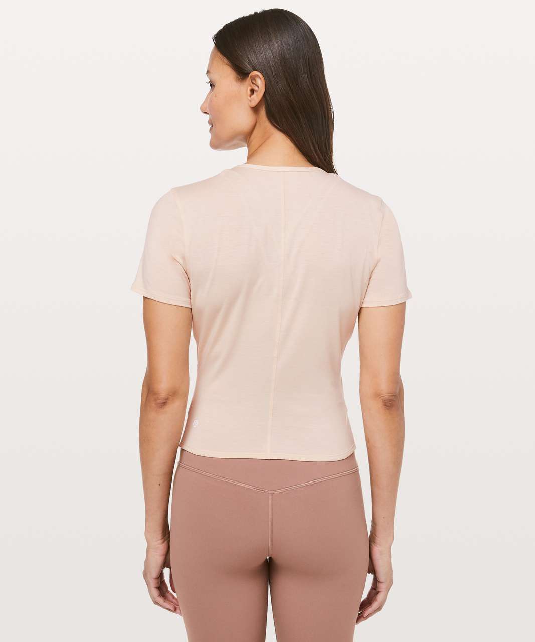 Lululemon Round Trip Short Sleeve - Heathered Nudie