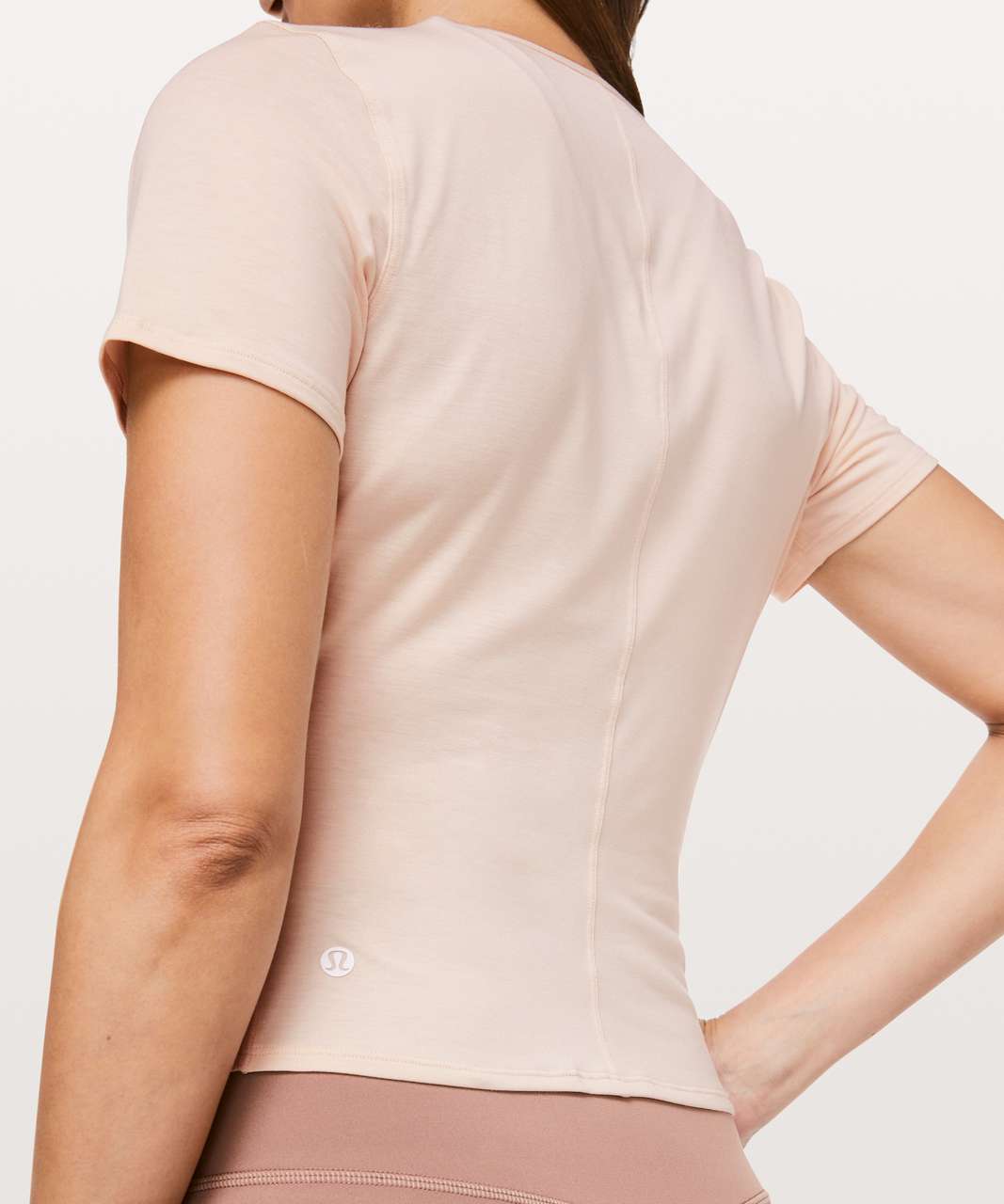 Lululemon Round Trip Short Sleeve - Heathered Nudie