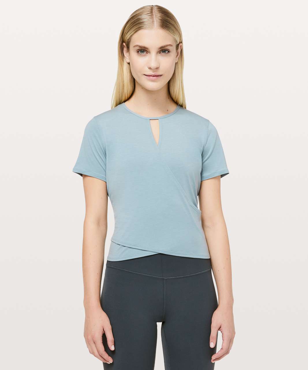 Lululemon Round Trip Short Sleeve - Blue Cast