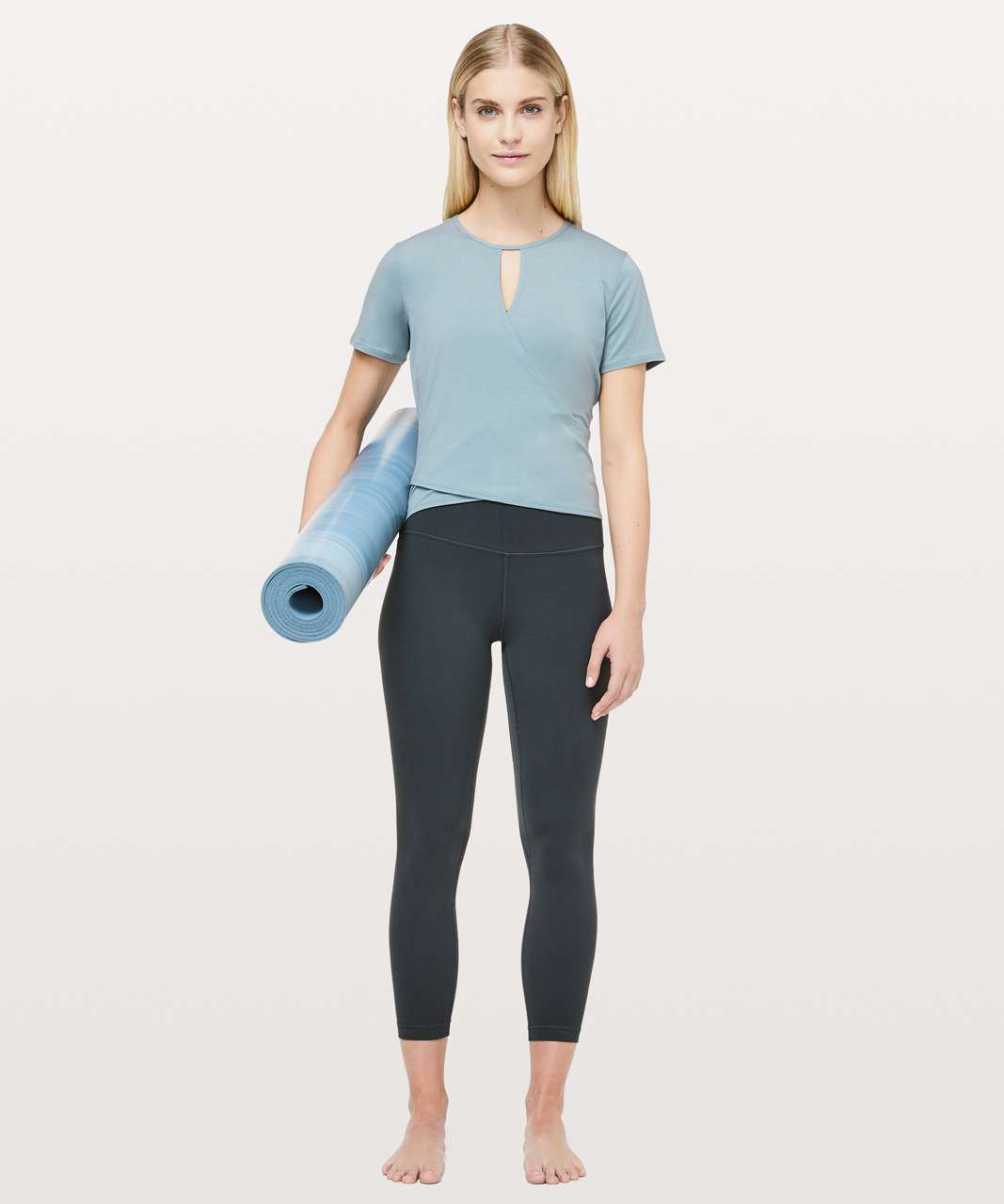 Lululemon Round Trip Short Sleeve - Blue Cast