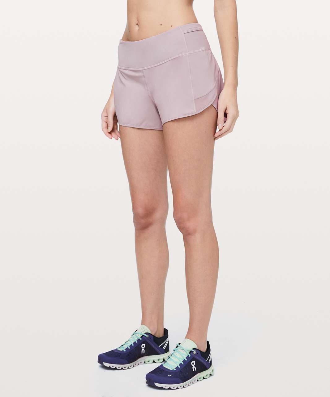 Lululemon Mesh Over Miles Short *3 - White - lulu fanatics