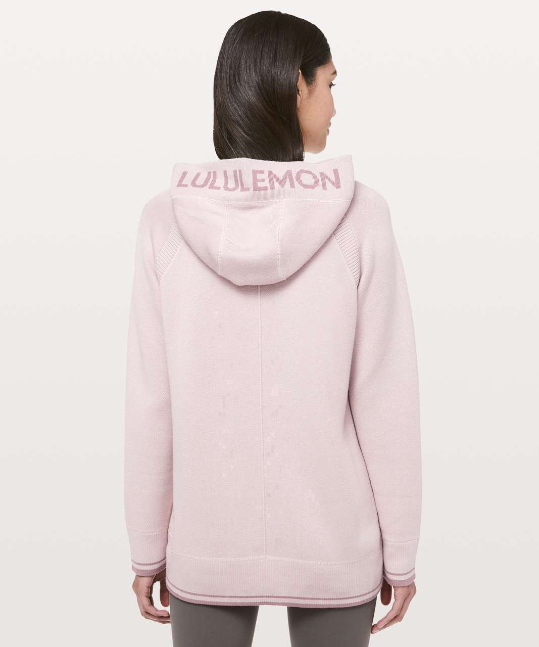 Lululemon Soothe Away Hoodie - Pink Bliss / Copper Coil