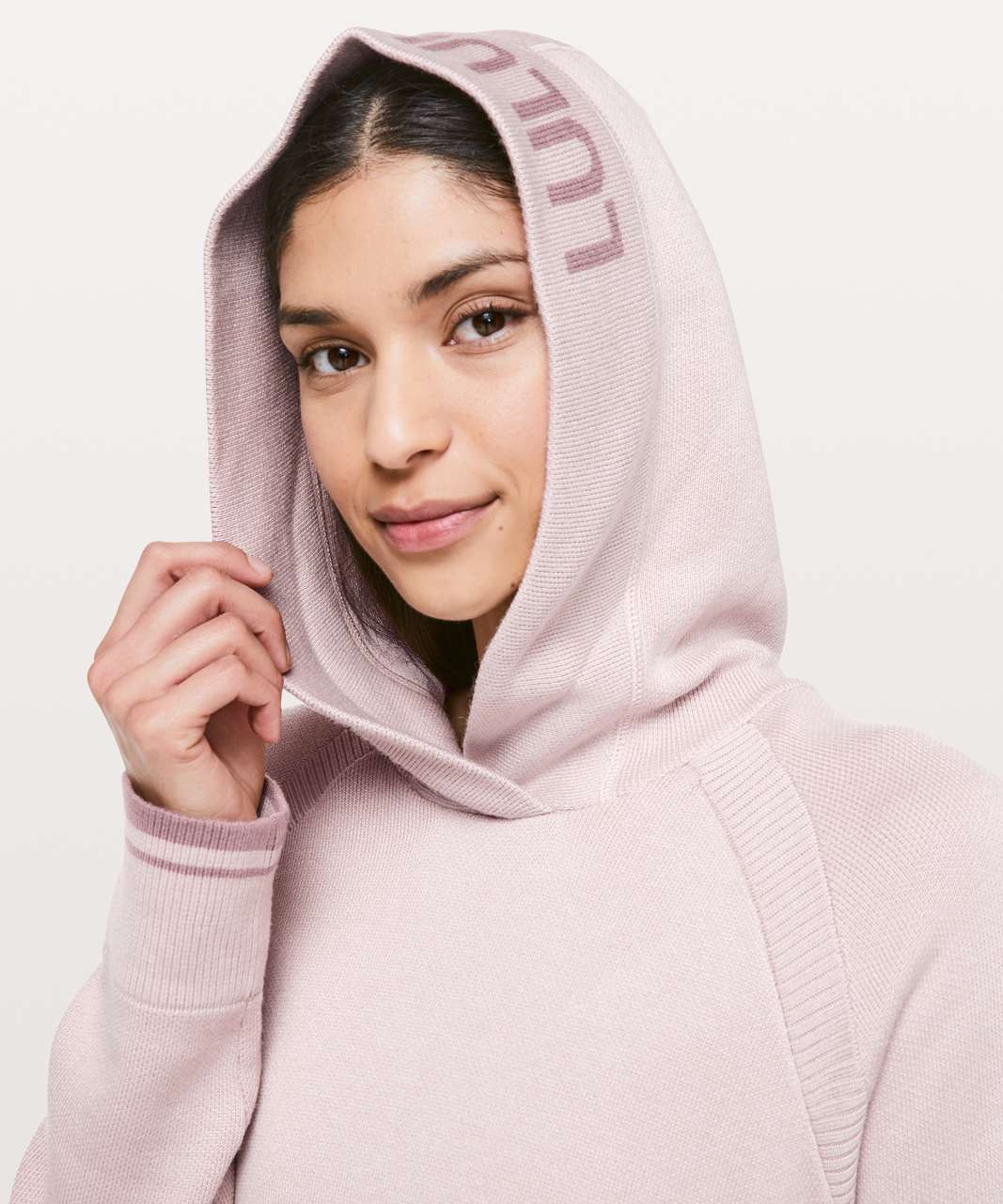 Lululemon Soothe Away Hoodie - Pink Bliss / Copper Coil